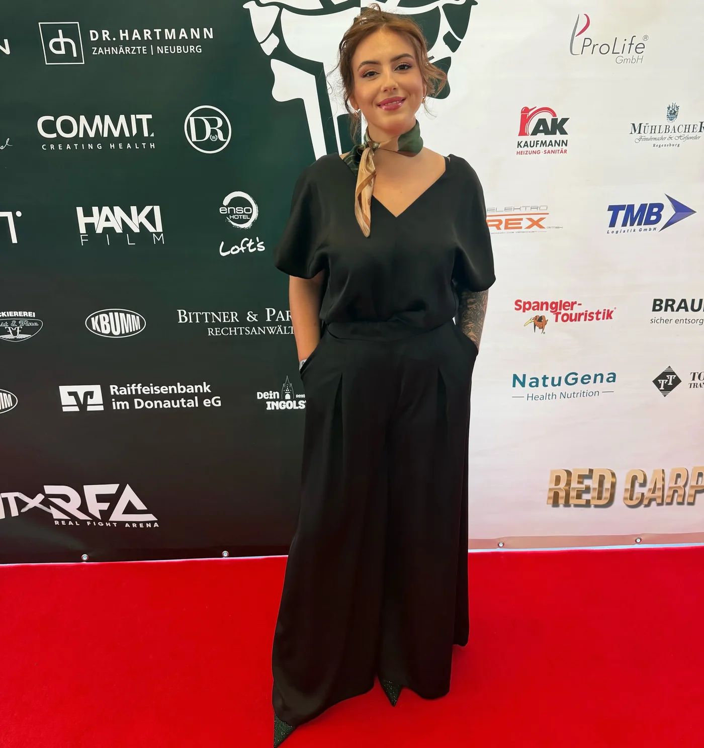 Melissa Sakalli von Skin Society bei einer Veranstaltung in Ingolstadt